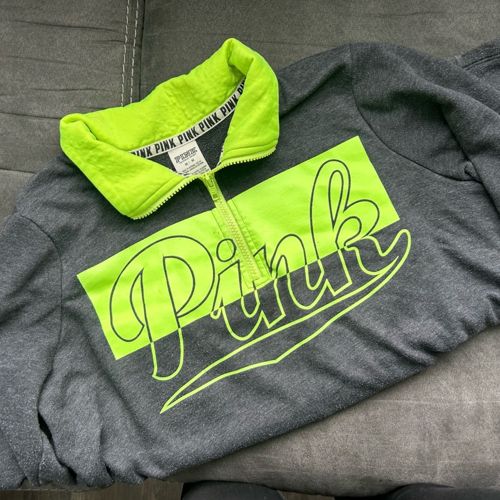 PINK quarter zip